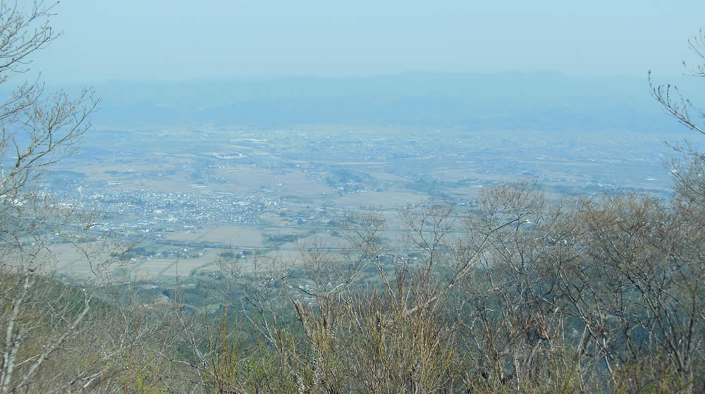 半田山山頂からの景色