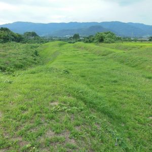 阿津賀志山防塁 二重堀地区